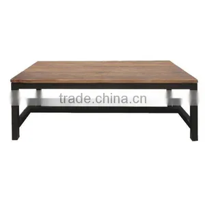 OA-4057 Reclaimed Furniture Metal Frame Coffee Table Vintage Industrial Furniture thumbnail-1