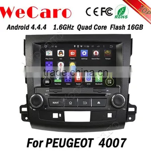 Wecaro WC-MO8063 Car Dvd Player for Peugeot 4007 Radio Android 4.4 3G Wifi Playstore thumbnail-5