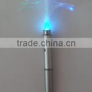 Fiber-optic Glowing Pen , Glow in the Dark Fiber Optic Light Pen,projector Ballpointpen thumbnail-1