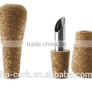Cork Wine Stopper & Pourer thumbnail-1