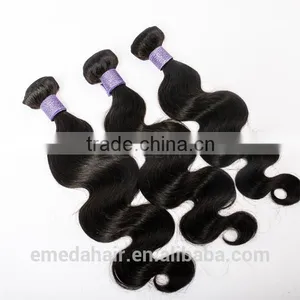 Factory Supply Stock Peruvian Virgin Hair Weaves Pictures thumbnail-4