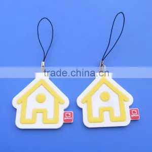 House Design Pvc Phone Strap Pvc Charm Pendants thumbnail-1