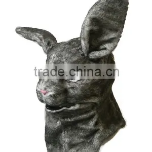 Festival Reality Clothing Display Props Latex Masks, Halloween Costumes Rabbits Mask thumbnail-1