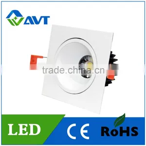 Professional Adjustable Angle LED Down Light 10w 15w 20w 30w Round /Square thumbnail-1