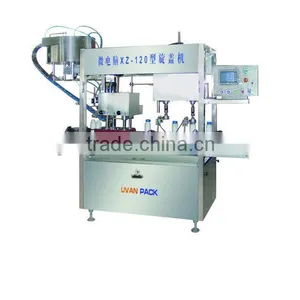 Automatic Horizontal Oil Bottle Capping MachineXZ-120 thumbnail-1
