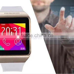 3 Colors Silicone Touch Screen SIM Camera Smart Hand Watch Mobile Phone Cell Phone thumbnail-3