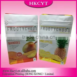 Flat Bottom Quad Seal Plastic Dried Fruits Packaging Bag thumbnail-1