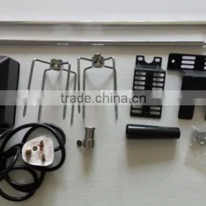 36" Universal BBQ Rotisserie Kit CE Motor With UK Plug thumbnail-1