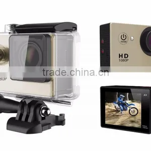 Sports Camera A9 1080P Full HD 2.0 Inch Extreme DV Action Camera Diving 30M With Waterproof Case Mini thumbnail-6
