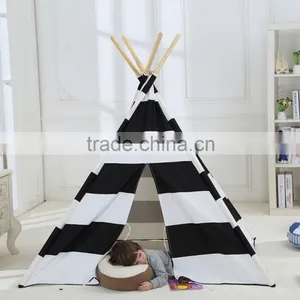 Kids Play Tent House Teepee Indian Indoor Outdoor Teepee Kids Custom Camping Frame Tent thumbnail-6