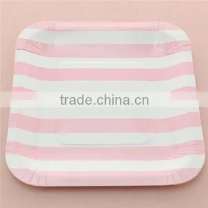 Birthday Wedding Party Decorations Event Disposable Paper Plates Dishes thumbnail-1