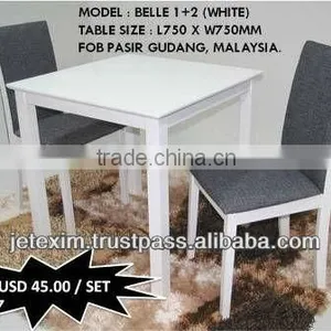 Dining Set , Dining Table , Dining Chair , Belle thumbnail-1