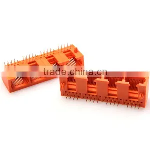 Unshiled RJ45 Female Connector and Modular Jack,Side Entry 10P RJ45 PCB Jack thumbnail-2