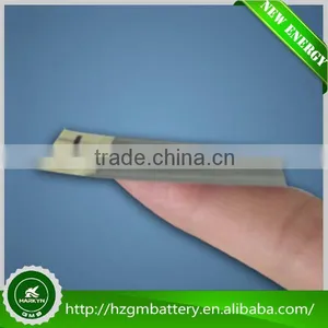 Rechargeable 3.7v 12mAh Ultra Thin Battery thumbnail-2