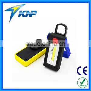 Small COB Rotating Hook Work Light With Carabiner thumbnail-1