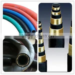 High Pressure Rubber Hose Hydraulic Hose R6 thumbnail-1