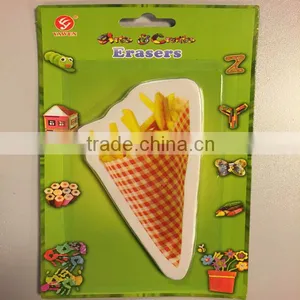 High Quality 3D Food Shaped Erasers thumbnail-1
