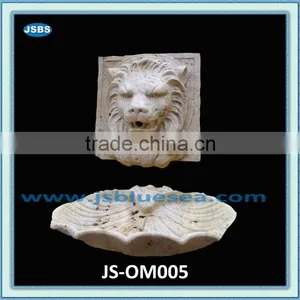 Travertine Lion Head Wall Sink thumbnail-1