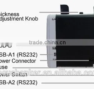( Hot ! )mix Value Counting Machine/currency Counter/money Detector With UV MG IR Fake Note Detection for Barbados Dollar(BBD) thumbnail-5
