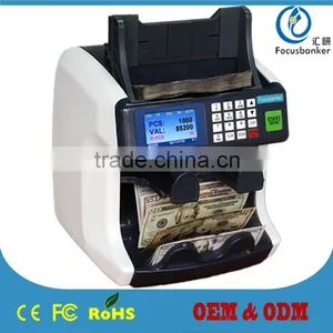 2016 Two Pocket Bill Counter Money Sorter Machine Sorting Machine Cash Currency Counting and Automatic Note Banknote thumbnail-2