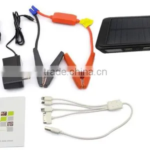 12000mah Solar Charger Pocket Jump Starter Power Bank Solar thumbnail-3