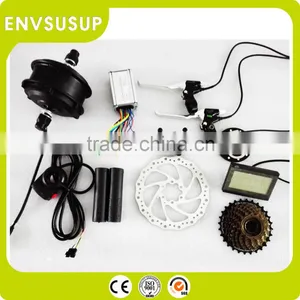 350w Brushless Geared Motor Waterproof Electric Bike Kit China Price thumbnail-1