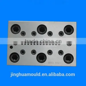 Factory Supply 3cr13 3Cr17 PVC Wood Plastic Composites Decking WPC Extrusion Molds for Wood Plastic Extruder thumbnail-1