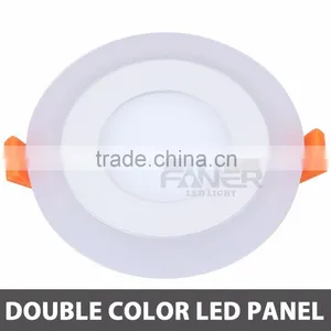 BIS Driver!!Blue/Red/Green/Pink Round Two Color Led Panel Light Faner thumbnail-3