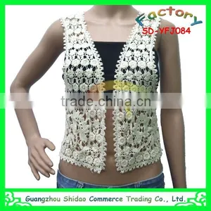 High Quality Fashion Designer Embroidery Clothing Lace Woman Cotton Embroidery Blouse thumbnail-6