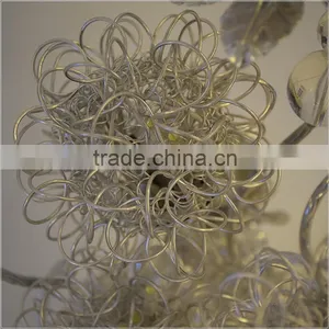 Withe Led Cystal Ball Indoor Decoration Aluminum Led Table Lamp Wire Lamp thumbnail-3
