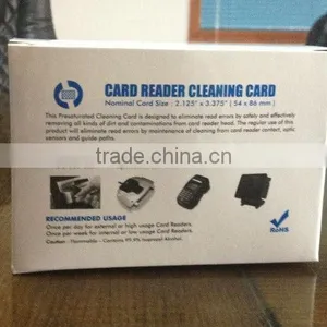 Card Reader ATM Cleaning Cards ,ATM Cleaning Cards, Door Lock Cleaning Cards , Smart Cards thumbnail-1