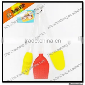 3pcs Set Silicone Butter Brush & Spatula thumbnail-1