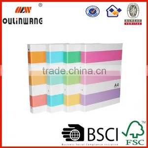 2d Hole Metal Ring Binder File Folder a4 for Priting Logo thumbnail-1