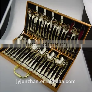 Perfect Gold Stainless Table Knife With High Mirror Polishing and Low Price thumbnail-6