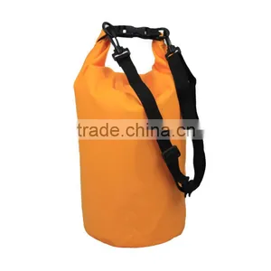 Outdoor 5L 10L 15L 20L 30L 40L 500D PVC Tarpaulin Waterproof Dry Bag With Strap thumbnail-6
