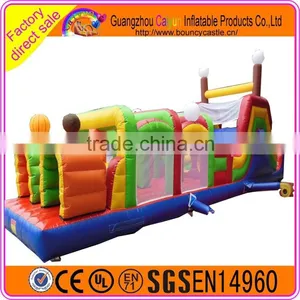 Crazy Jumping Sport for Rental Inflatable Assault Obstacle Game thumbnail-5