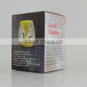 Popular Mini Portable Liquid Speaker Wireless Mini Bluetooth Speakers Smart Speaker Support SD/TF Card for Mobile Phone and MP4 thumbnail-6