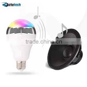 RGBW Color Changing Bluetooth Speaker Mobile Device Controlled Smart Bulb thumbnail-1