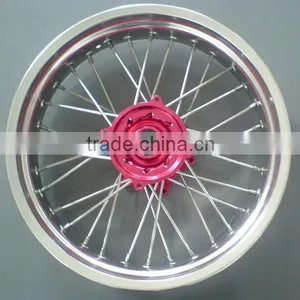 MT5.0 36 Holes Golden and Black Alloy Motorcycle Rims Wheel Rims thumbnail-2