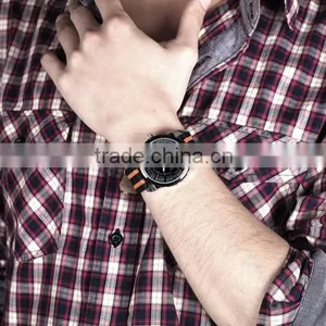 Charming EYKI Brand Men's Fabric Stripe Watch Water Resistant Male Quartz Watch thumbnail-6