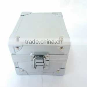 Aluminium Metal Watch Travel Case Jewellery Organiser Storage Display Box Quality Choice thumbnail-1