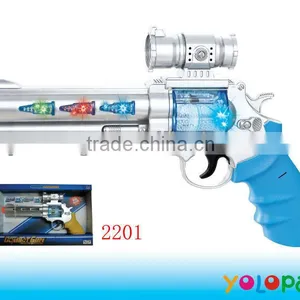 Kids Gun Toys,Shake Flash Voice Camouflage Electric Gun thumbnail-1