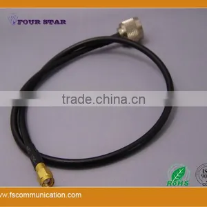RG58 Cable Assembly SMA RP-male Crimp to N Male Crimp Connetcors thumbnail-4