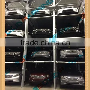 Electric Hydraulic Parking System Smart Steel Structure Parts Hydraulic Multiple Car Stacker thumbnail-1