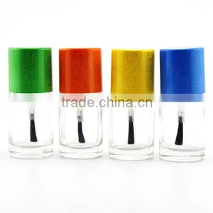 15ml Black uv Gel Nail Polish Bottle With Cap and Brush thumbnail-3