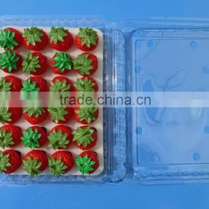 Punnet Clamshell Blister Plastic Packaging Container 500 Gram thumbnail-2