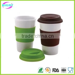 FDA/LFGB Food Grade Silicone Coffee Cup thumbnail-4