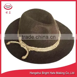 Customize Panama Wool Felt Hat thumbnail-1