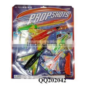 Plastic Fun Shooting Plane Toy thumbnail-1