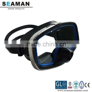 Classic Single Window Rubber Diving Mask With Purge Valve Scuba Diving Equipments Underwater Sports thumbnail-1